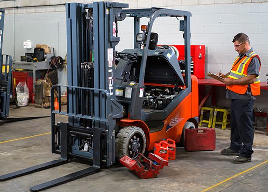 All Forklift rentals are Pre-Inspected